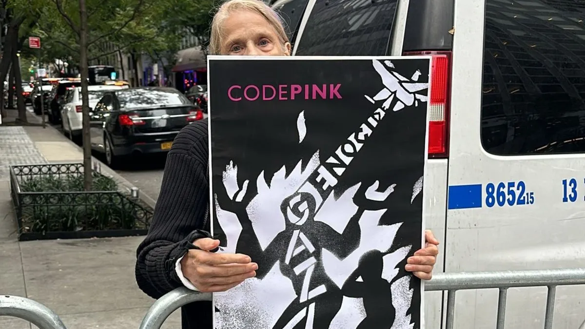 BM Genel Merkezi’nin bulunduğu New York’ta Filistin protestoları