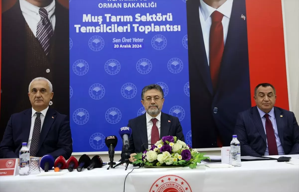 Bakan Yumaklı’dan Üreticilere 331 Milyon Lira Destek