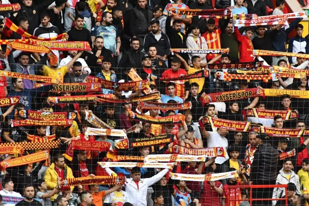Kayserispor’un Taraftar Sayısı