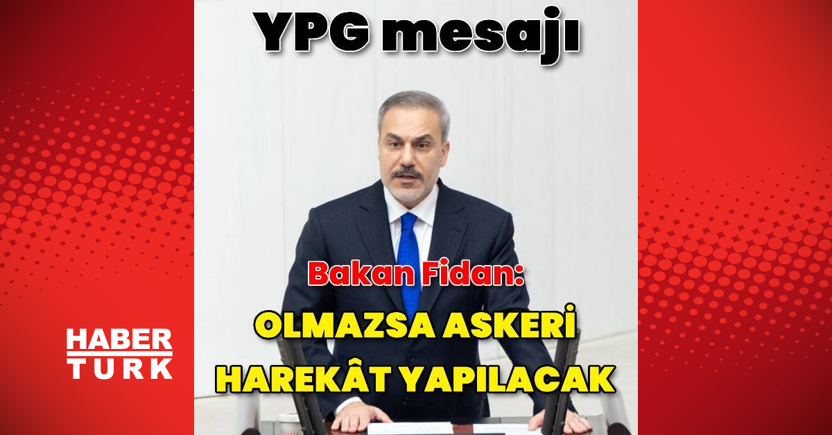 Dışişleri Bakanı Hakan Fidan’dan Suriye konusunda önemli açıklamalarda bulundu