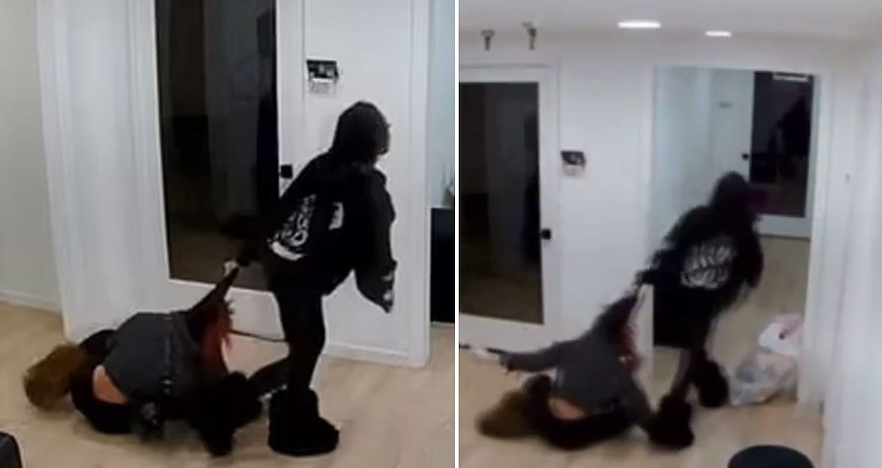 15 yaşındaki müşterisini saçından sürükledi