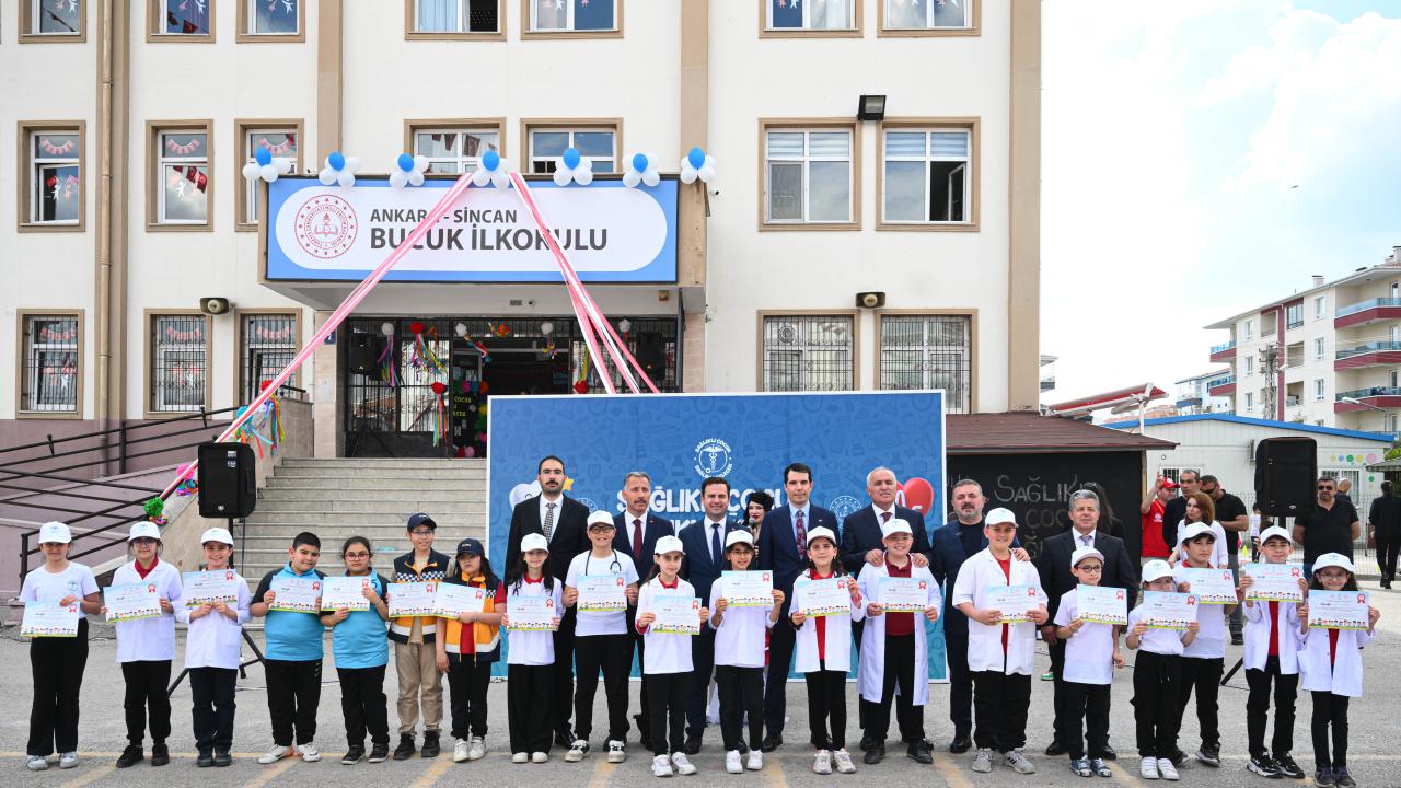 “Sağlıklı Çocuk Sağlıklı Gelecek” projesi Ankara’da başladı